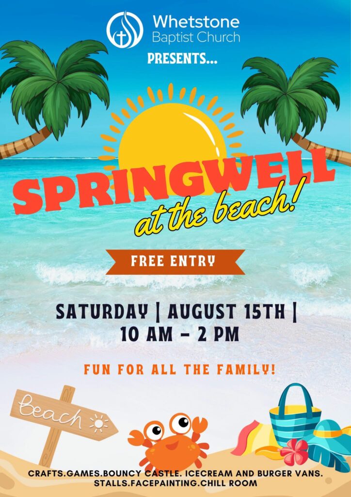 Springwell at the Beach advert